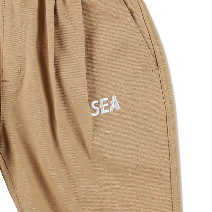 SMOOTHY WDS_SEA Sarouel Stretch Chinos Pants