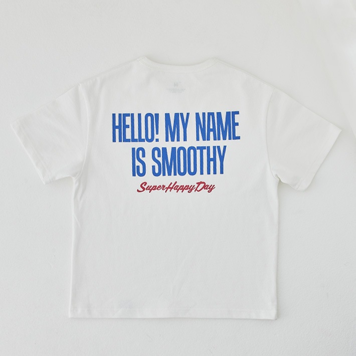 SMOOTHY HELLO MY NAME IS Tee 33t-02
