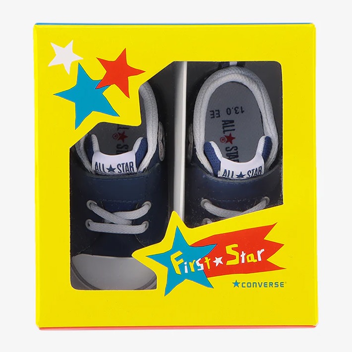 CONVERSE MINI ALL STAR N V-1 NAVY WHITE