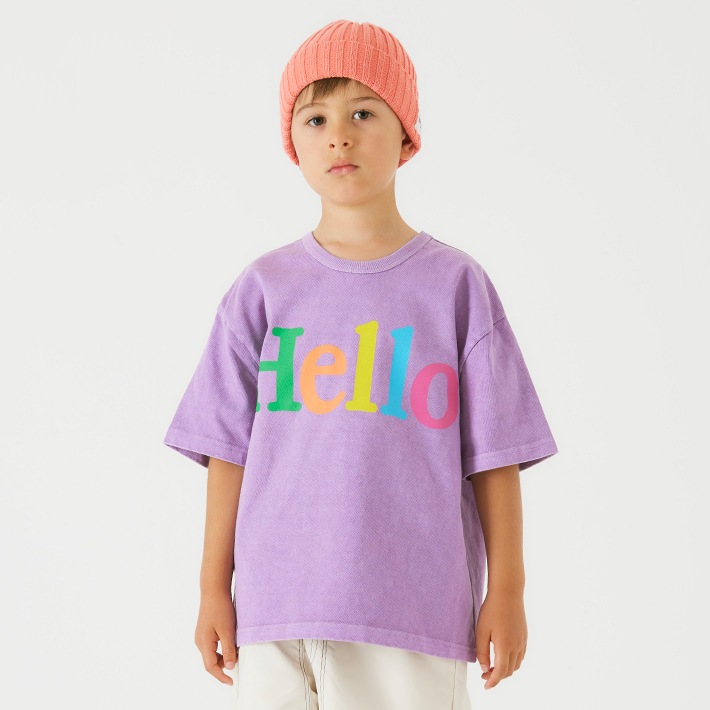 Smoothy Hello Code Brand(ブランド),SMOOTHY,24SS COLLECTION | ★SMOOTHY USAコットンHELLO TEE 31cs-02 ...
