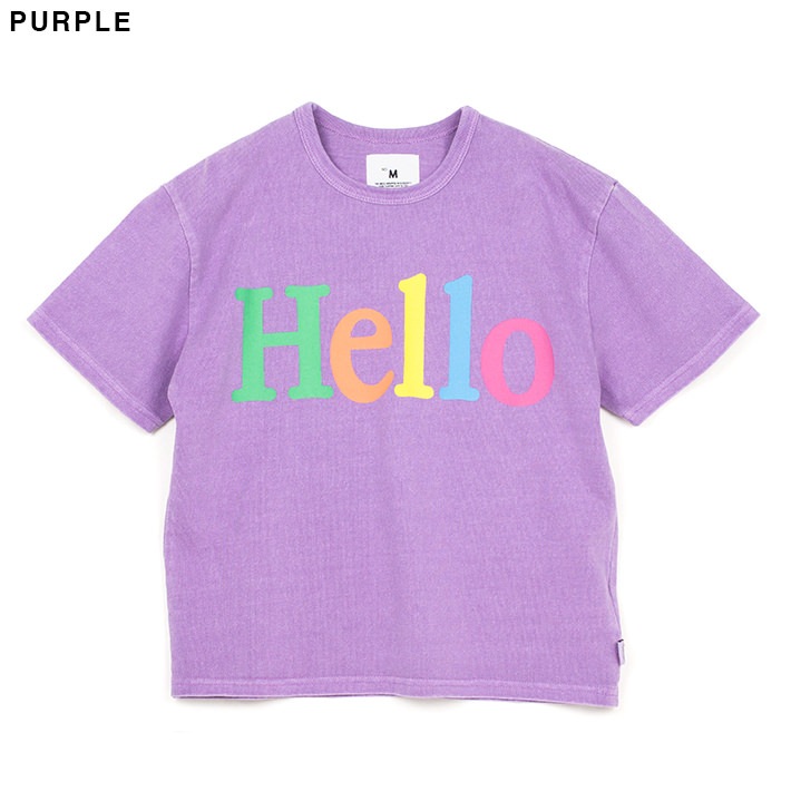 Smoothy Hello Code Brand(ブランド),SMOOTHY,24SS COLLECTION | ★SMOOTHY USAコットンHELLO TEE 31cs-02 ...