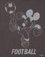 SMOOTHY WDS FOOTBALL Kids_s/sTee