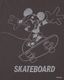 SMOOTHY WDS SKATE Kids_s/sTee