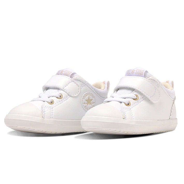 CONVERSE MINI ALL STAR N V-1 WHITE PINKGOLD