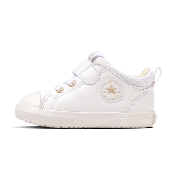 CONVERSE MINI ALL STAR N V-1 WHITE PINKGOLD