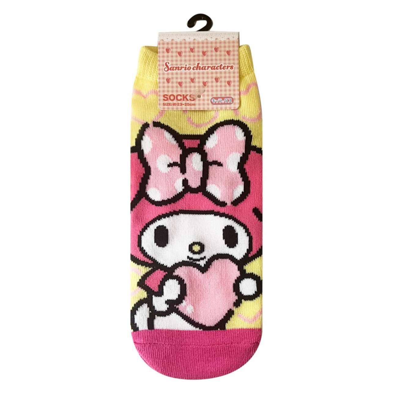 [公式] メーカー直営 サンリオ キャラックス（靴下）マイメロディ ハート  23~25cm