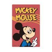 ディズニー キャラクターステッカー ミッキー/レトロポスター|ディズニー|キャラクター