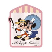 ディズニー キャラクターステッカー ミッキーマウス&ミニーマウス/パラソル|ディズニー|キャラクター