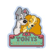 ディズニー キャラクターステッカー トニーズレストラン|ディズニー|キャラクター