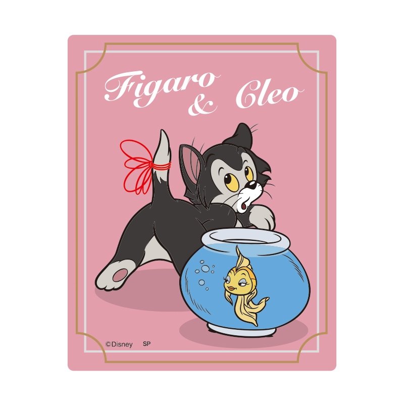 ディズニー キャラクターステッカー フィガロ/クレオ