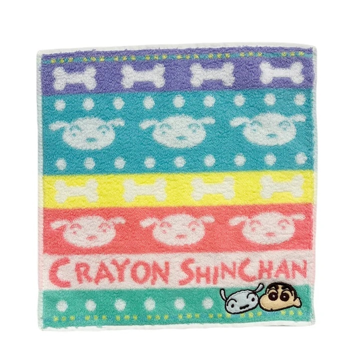 クレヨンしんちゃん ミニタオル しんのすけとシロ