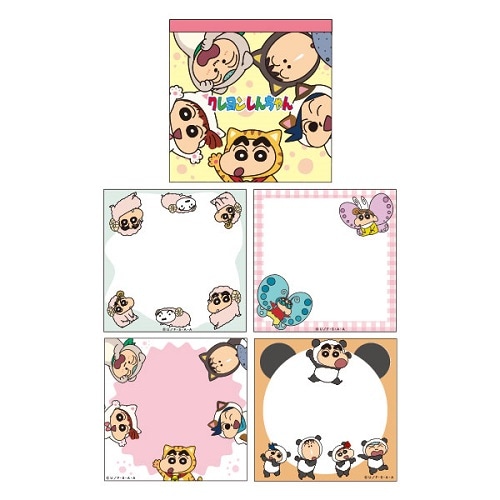 クレヨンしんちゃん スクエアメモ どうぶつ | キャラクター▷,クレヨン