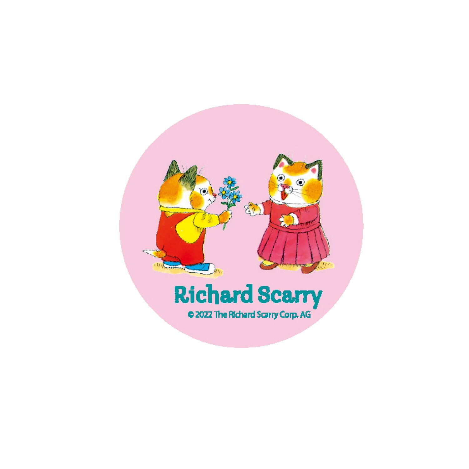 リチャード・スキャリー キャラクターステッカー おはな