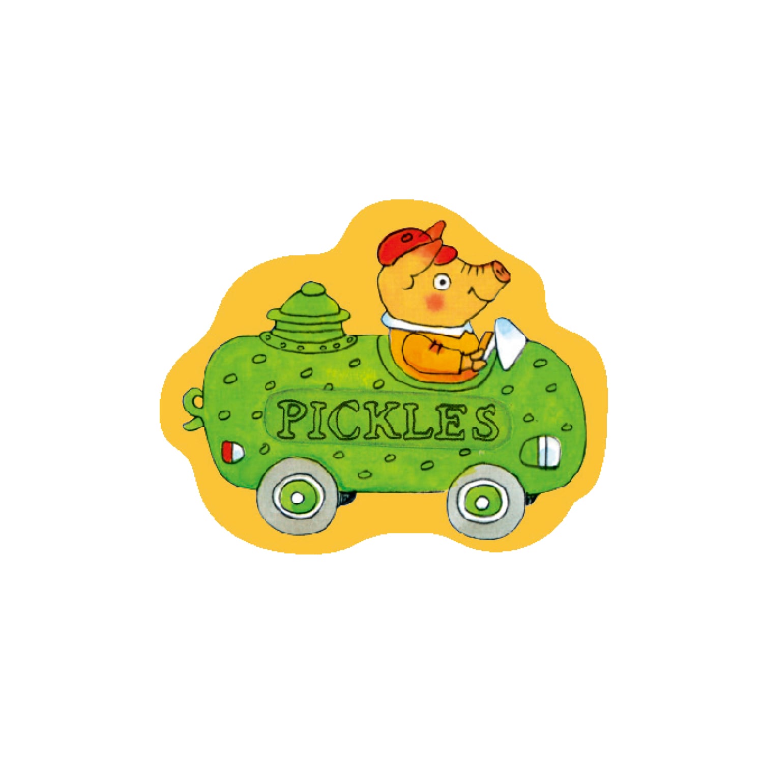リチャード・スキャリー キャラクターステッカー ピクルスカー