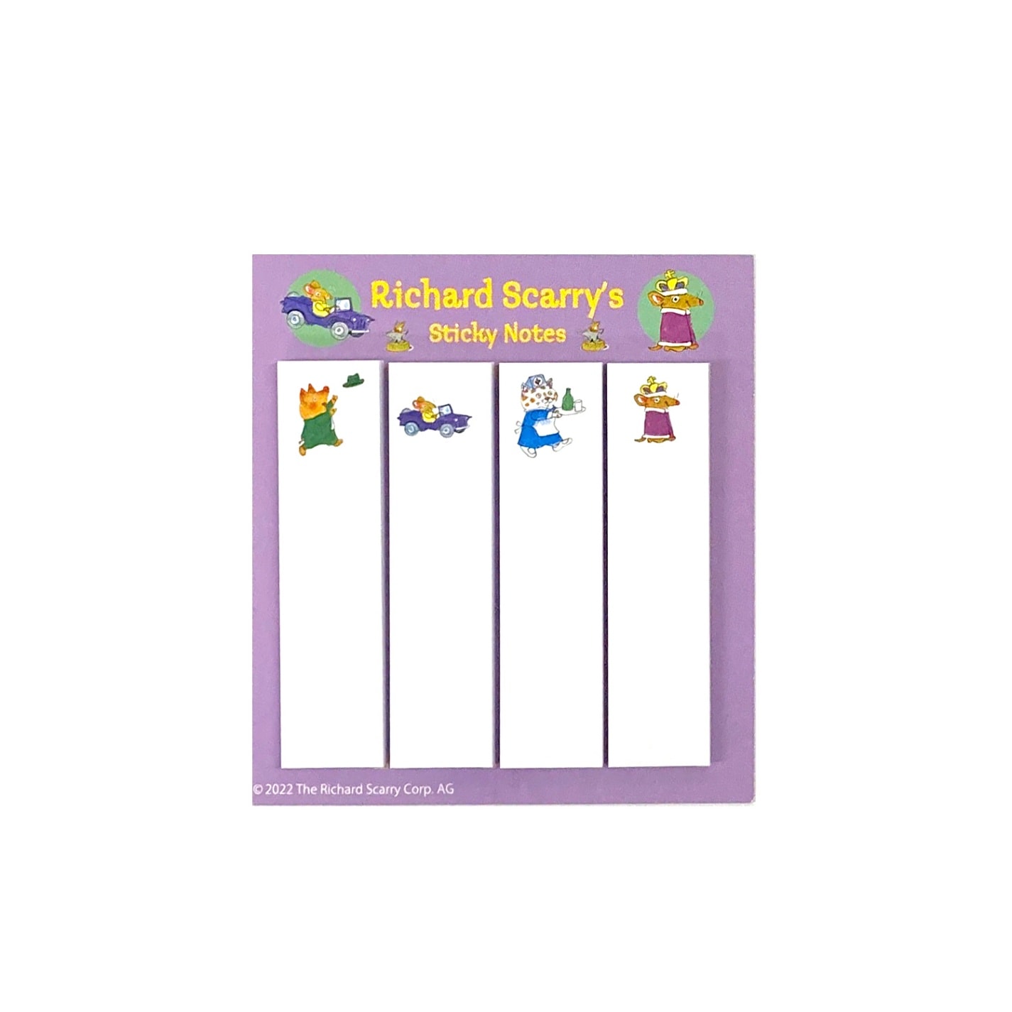 リチャード・スキャリー  スティック付箋 ゆかいななかま/PU