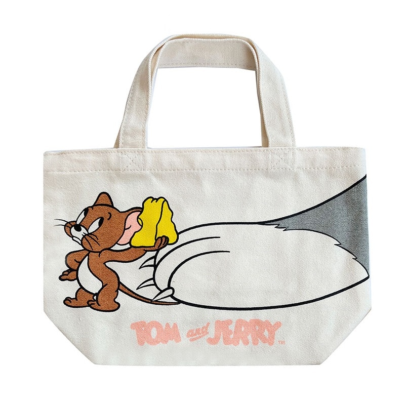 トム＆ジェリー マチ付きバッグ チーズ