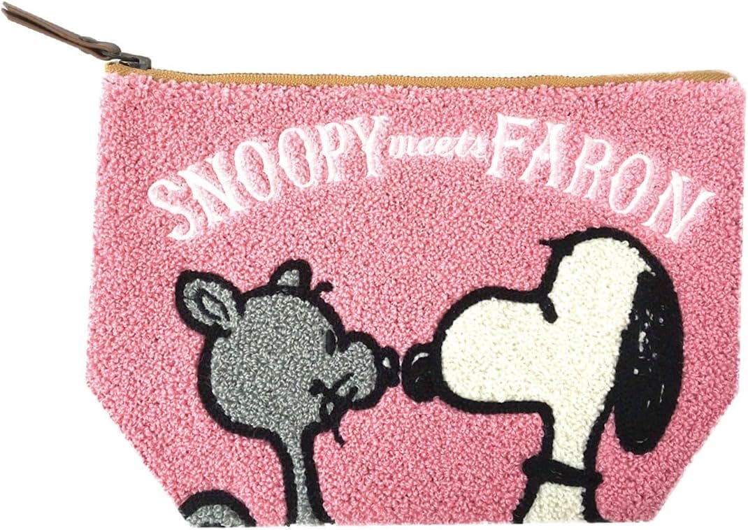 [公式]PEANUTS スヌーピーサガラポーチミーツファーロン