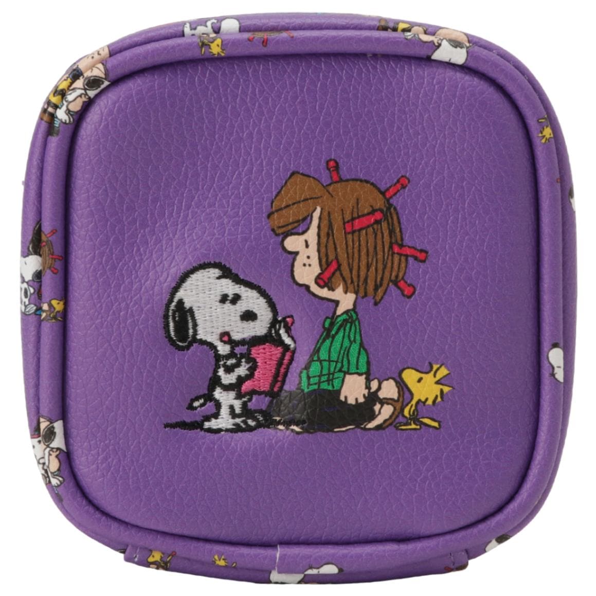 PEANUTS スヌーピー 刺繍コスメティックポーチ