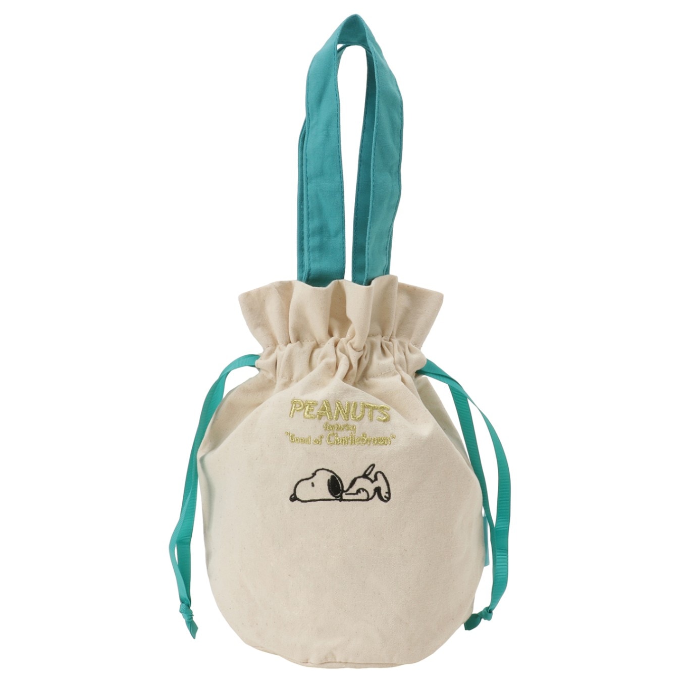 PEANUTS スヌーピー ドローストリングバッグ ごろん