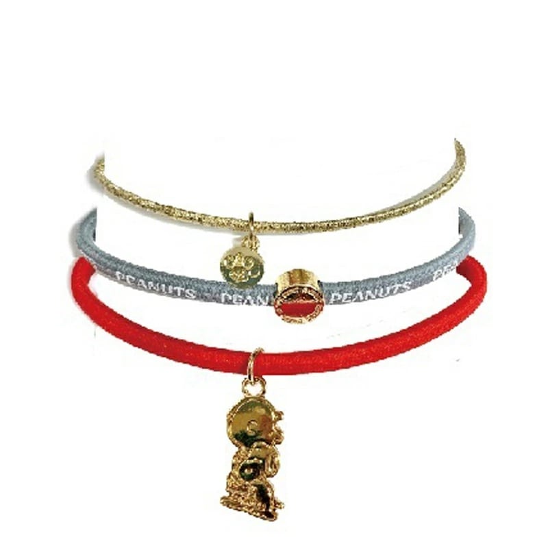 PEANUTS スヌーピー ３Ｐヘアポニー ハグ