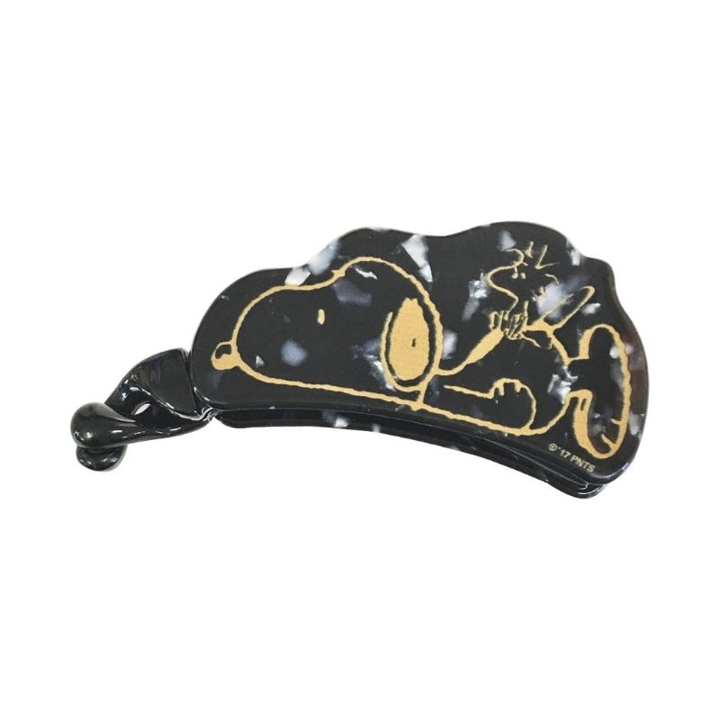 PEANUTS スヌーピー バナナクリップ 寝そべり 