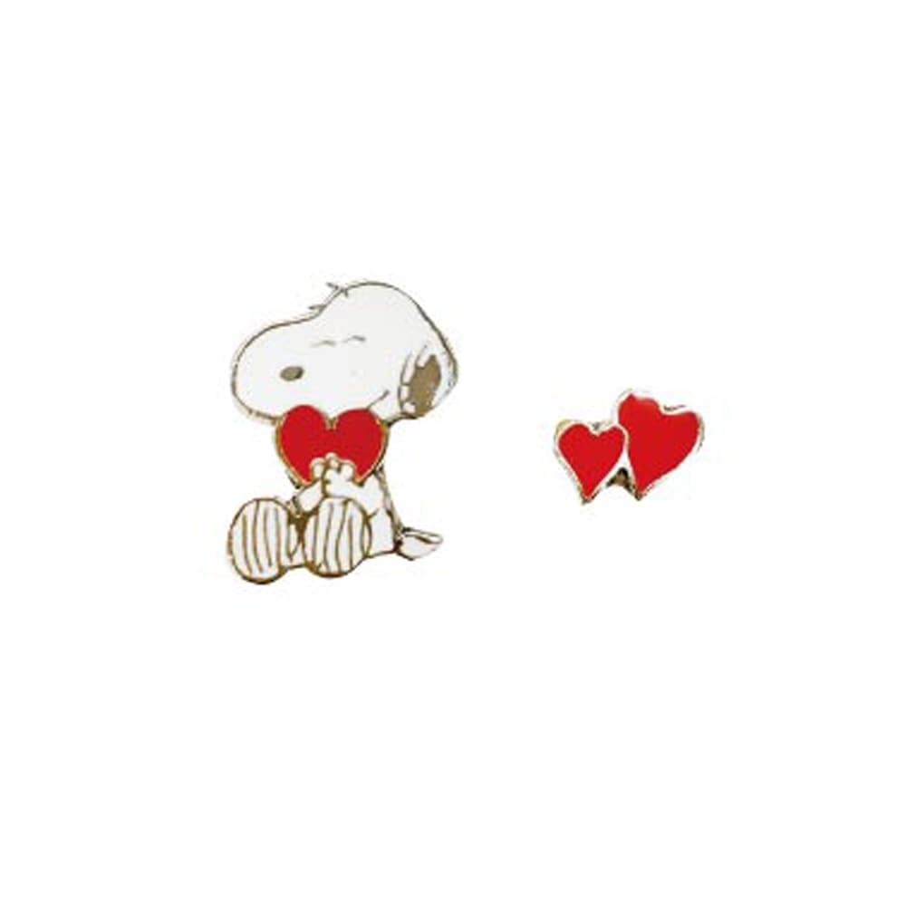 PEANUTS スヌーピー ピアス ハート
