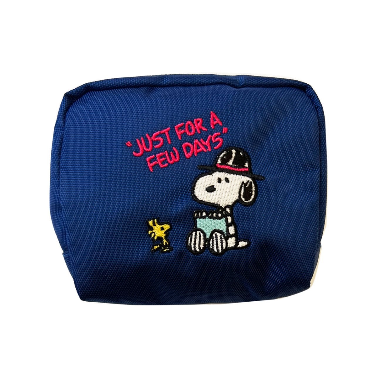 PEANUTS スヌーピーポリエステ刺繍ポーチ ハット
