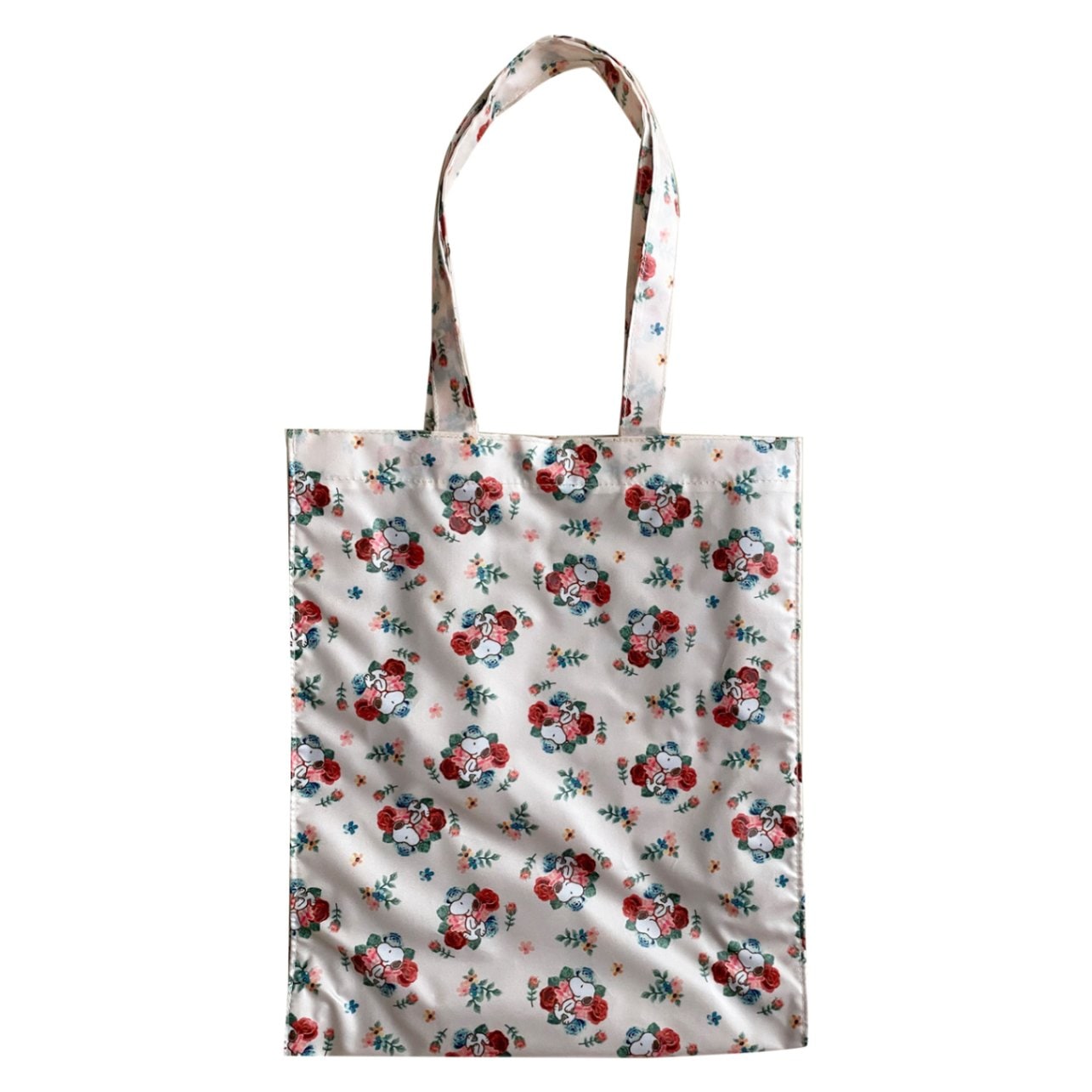 [公式]PEANUTS スヌーピー トートバッグ フラワーシリーズ