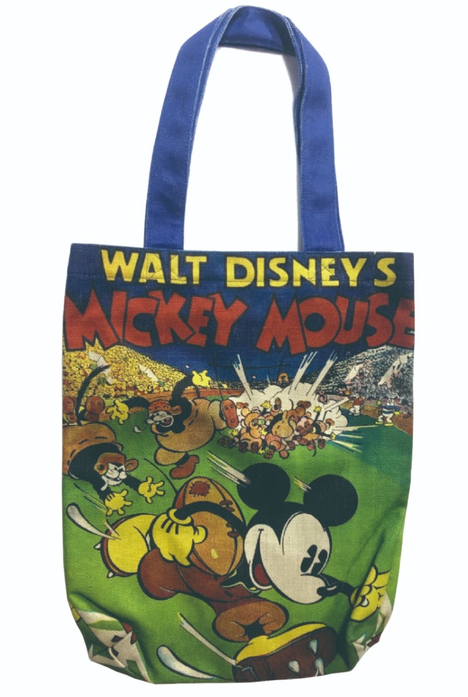 [公式]ディズニー ビンテージ風トートバッグ 　タッチダウンミッキー