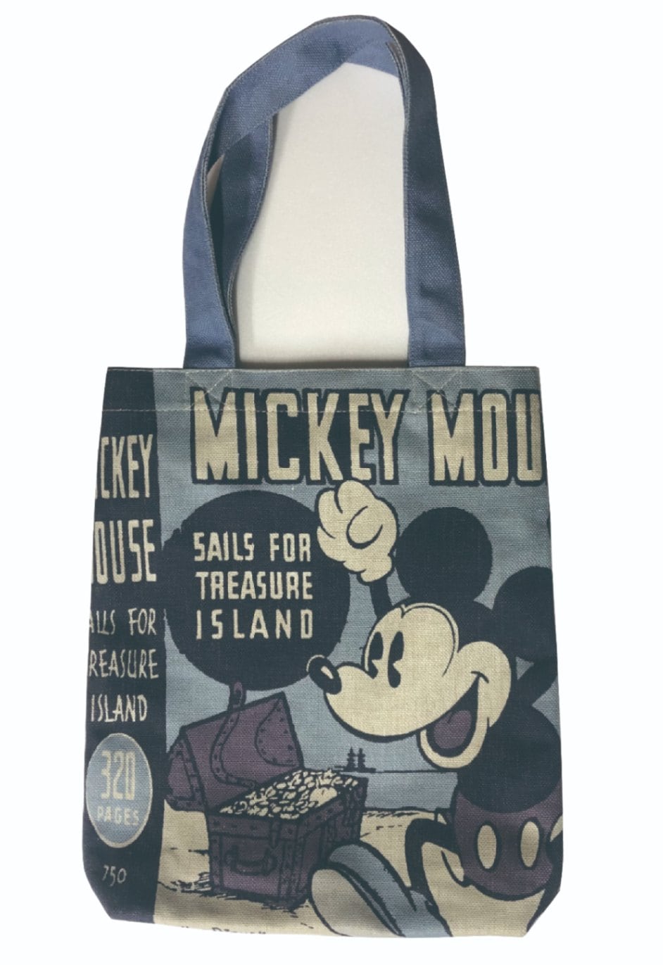 [公式]ディズニー ビンテージ風トートバッグ　トレジャーアイランド
