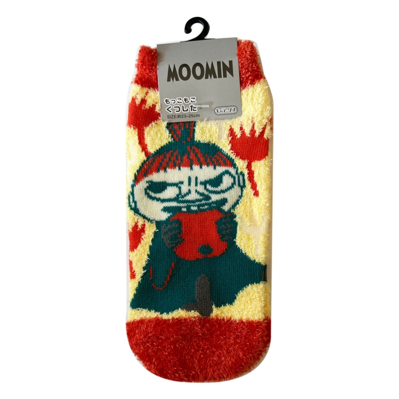 ムーミン もっこもこ靴下 リトルミイ りんご