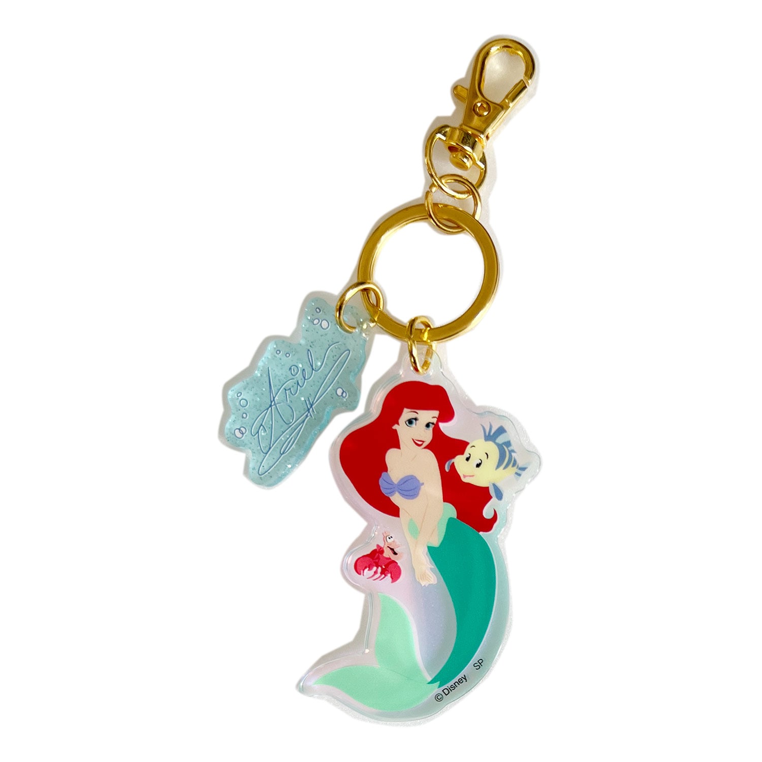 ディズニー プリンセス オーロラ２連チャーム アリエルオーロラ２連チャーム