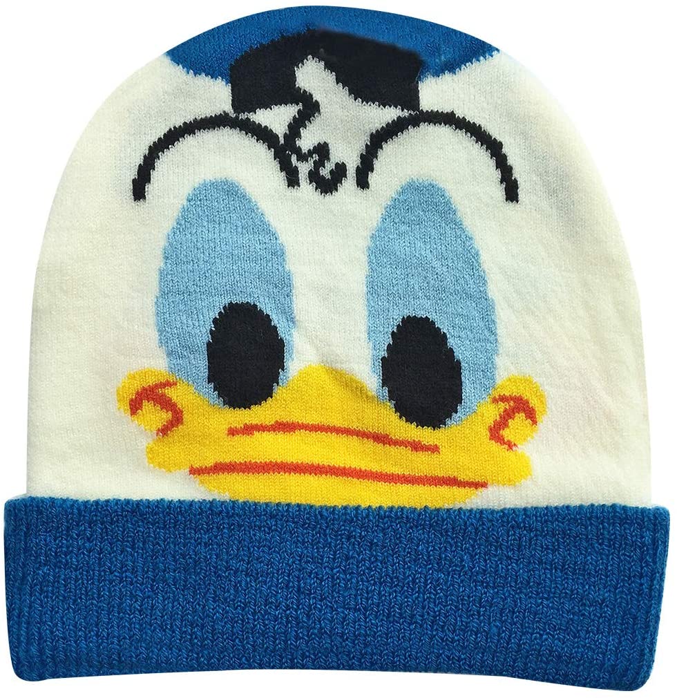 [公式] Disney ディズニー キッズ フェイス ニットキャップ/ドナルド