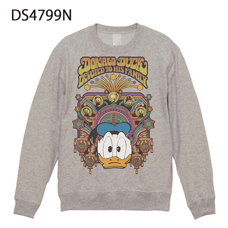 Disney NOSTALGICA スウェットクルーネック ドナルドダック