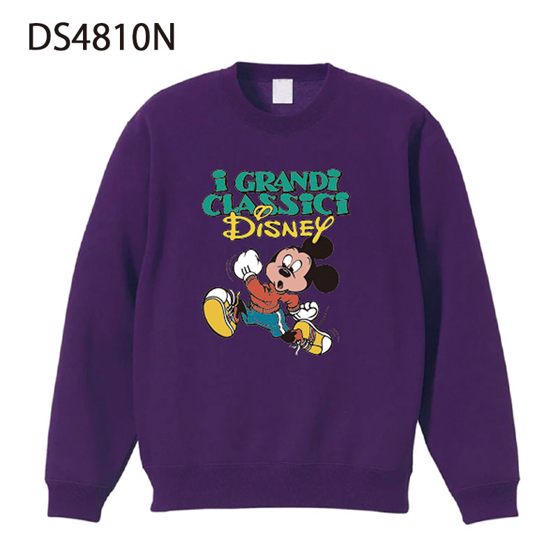 Disney NOSTALGICA スウェットクルーネック ミッキーマウス ラン