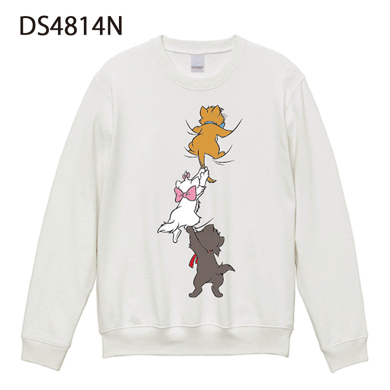 Disney NOSTALGICA スウェットクルーネック おしゃれキャット