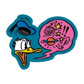 ディズニー キャラクターステッカー ドナルド ふきだし|ディズニー|キャラクター