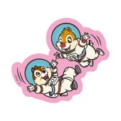 ディズニー キャラクターステッカー チップ＆デール 宇宙|ディズニー|キャラクター