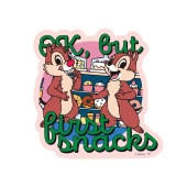 ディズニー キャラクターステッカー チップ＆デール スナック|ディズニー|キャラクター