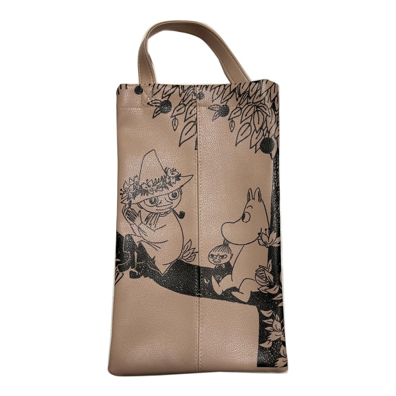 ムーミン 合皮ティッシュケース　木の上