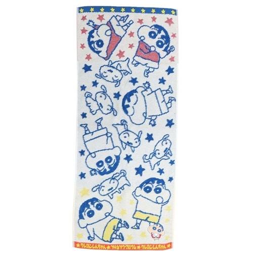 クレヨンしんちゃん フェイスタオル しんのすけとシロ