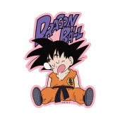 [公式] メーカー直営  ドラゴンボール キャラクターステッカー 悟空ロゴＰＵ×ＰＫ