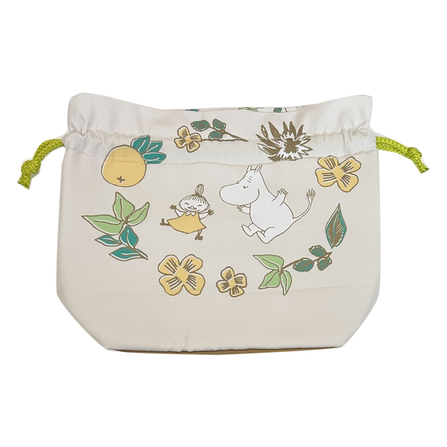 ムーミン マチ付き巾着 フルーツガーデン