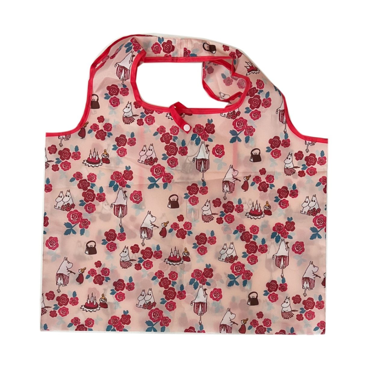 ムーミン ショッピングバッグ オールアバウト ベージュ