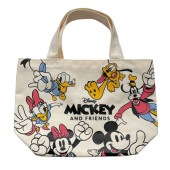 ディズニー ミッキーフレンズ あつまる マチ付きバッグ|ディズニー|キャラクター