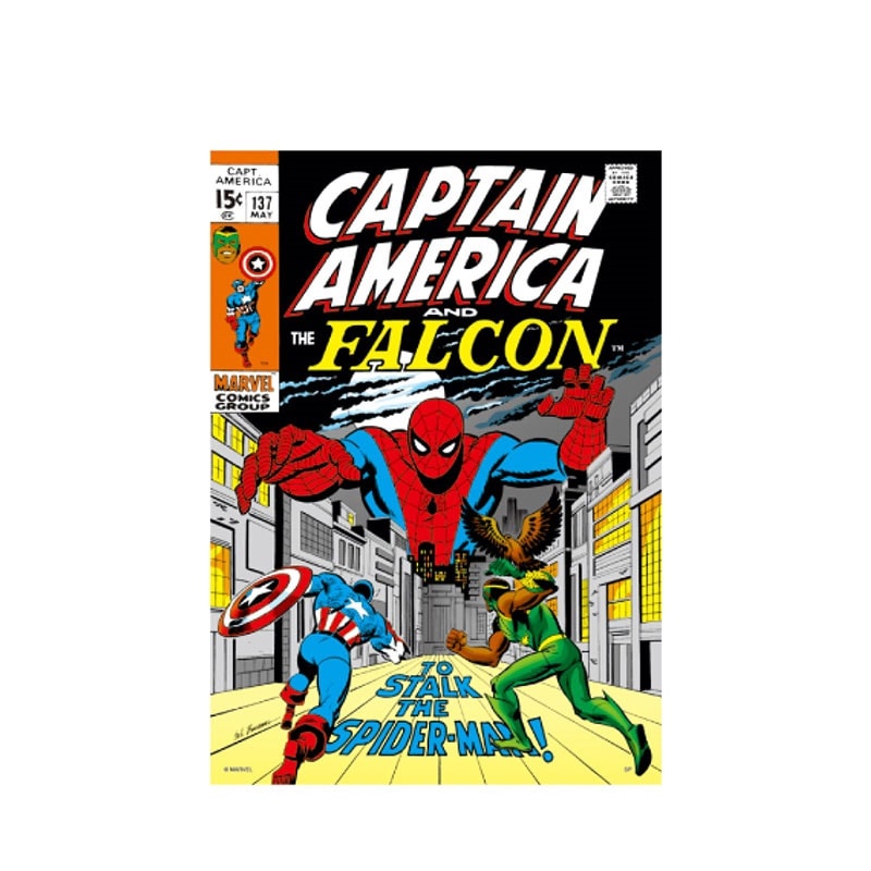 MARVEL ポスターステッカー スパイディ