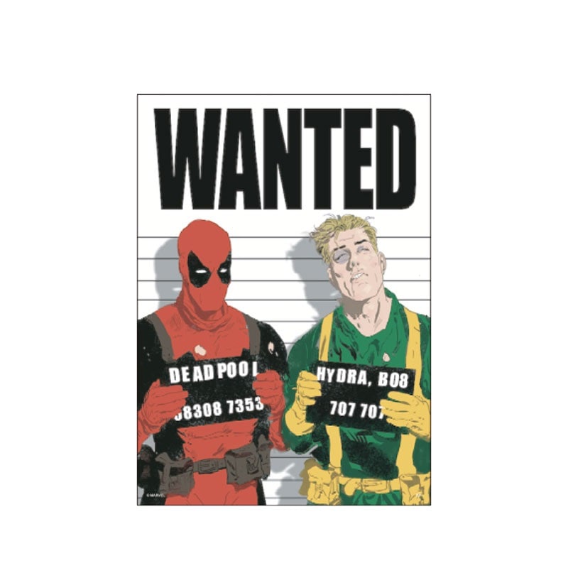 MARVEL ポスターステッカー デップー