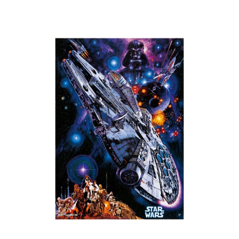 スター・ウォーズ ポスターステッカー ファルコン