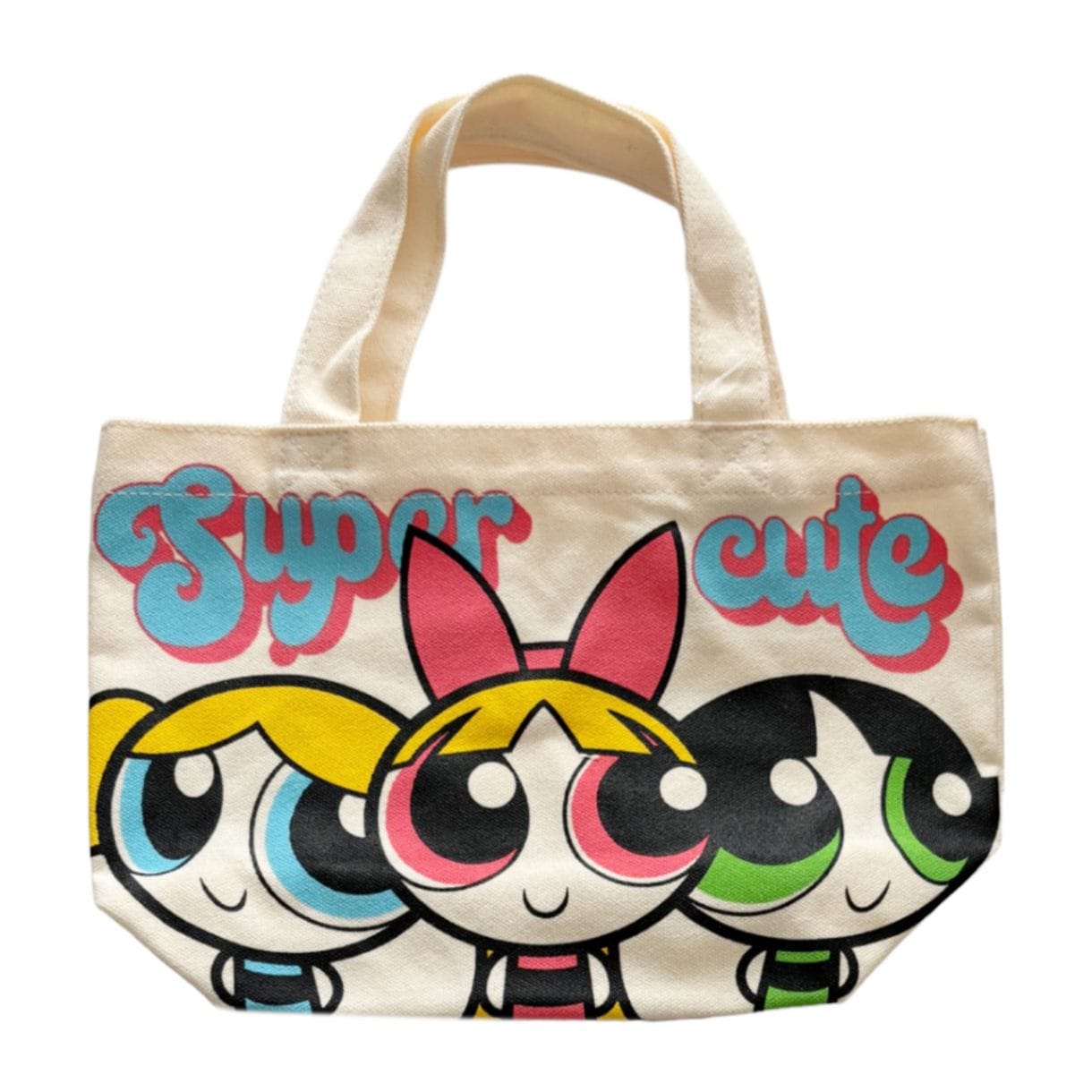 [公式] パワーパフガールズ マチ付きバッグ スーパーキュート