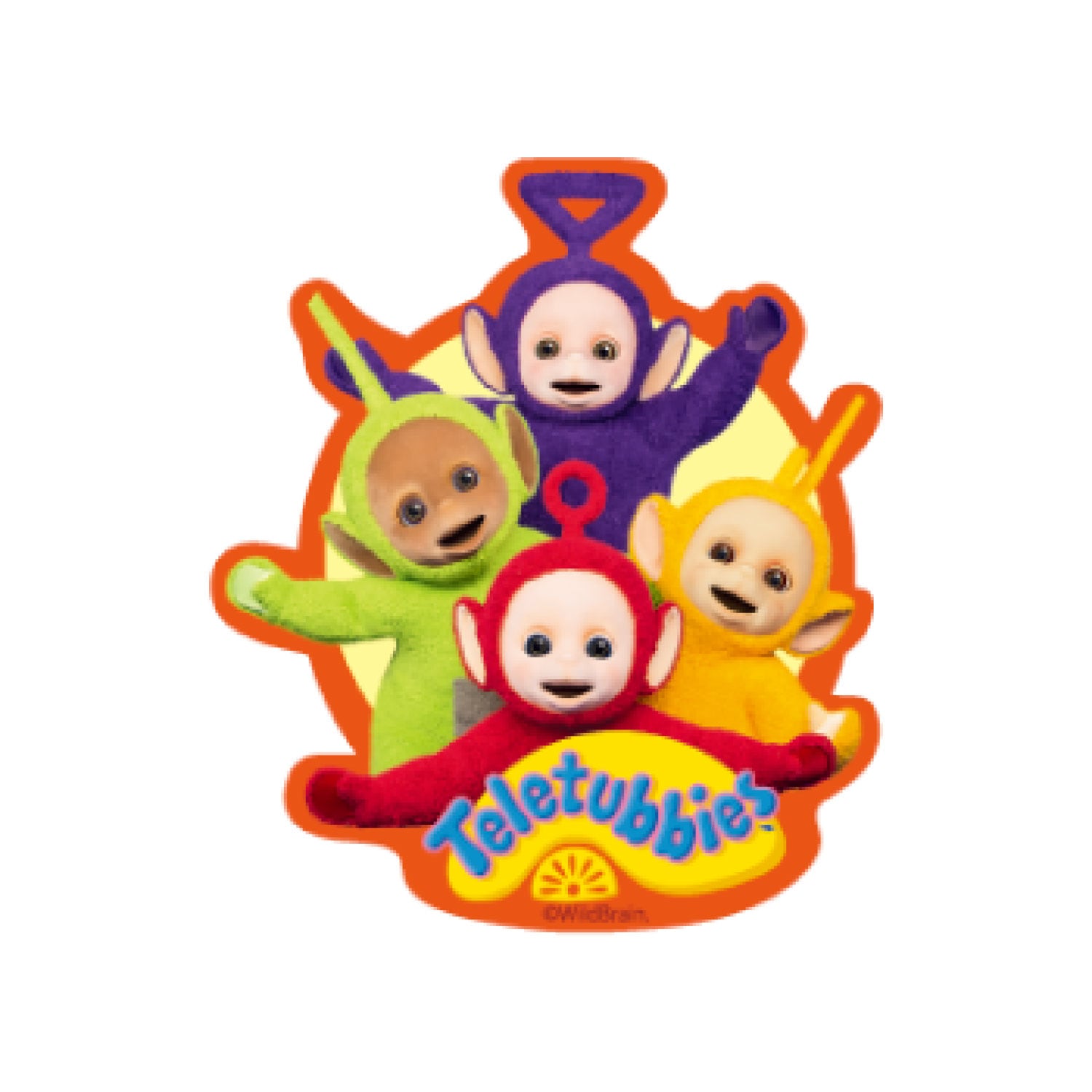 テレタビーズ キャラクターステッカー バンザイ